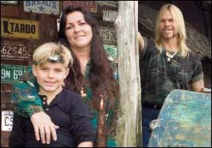 The Loupe Family  Their picture from 10 years ago on Trading Spouses.